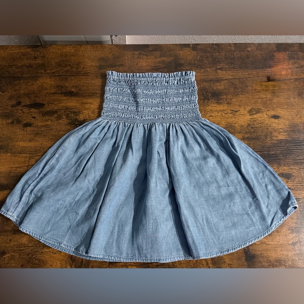 LOFT | Smocked Mini Skirt​